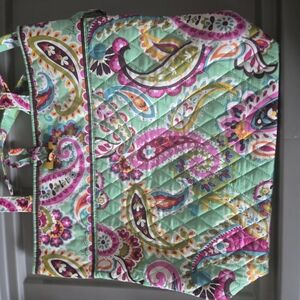 Vera Bradley Paisley Quilted Tote Bag - Multicolor